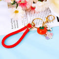 Persimmon Fortune and Mixed Auspicious Charm Keychains in Twenty-Seven Designs view 4