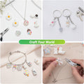 White Heart and Star Glossy Charms with 39 Listed Options view 4