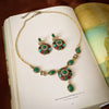 Green Floral Set