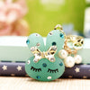 Green Rabbit-Head