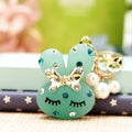 Jeweled Rabbit Keychain Collection in Twenty-Two Pictured Designs view 7