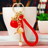Red Braided-Lotus-Persimmon