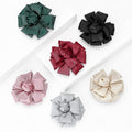 Layered Ribbon Bow Brooch In Six Solid Colors Decorative Lapel Pin view 3
