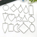 Metallic Heart Metal Charms with 23 Listed Options view 1