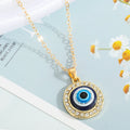 Assorted Crystal Evil Eye and Hamsa Pendant Necklaces in Twelve Designs view 5