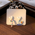 Twenty-Two Christmas Character Asymmetrical Earrings view 2