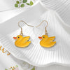Winged Swimming Duck