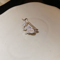 Crystal and Pearl Ear Cuffs in Assorted Sculptural Designs view 8
