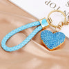 Sky-Blue-Braided Blue-Heart