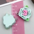 Resin 3D Camellia Flower charm pendant for DIY bag charm necklace keychain making