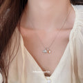 Silver Tone Coastal Pendant Necklaces with Shell and Starfish Charms view 3
