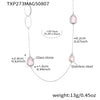 TXP273 PinkSilverDrop