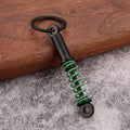 Metal Shock Absorber Keychain in Five Spring Colors view 6