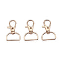 Swivel Lobster Clasps with Wide Strap Loops in Six Finishes view 8