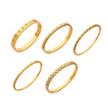 Crystal Hinged Bangle Collection in Five Gold and Silver Designs view 5