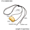 Gold Bar Pendant