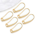 Gold-Tone Earring Hook Jewelry Findings with 9 Listed Options view 7