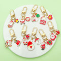 Christmas Charm Keychains in 45 Pictured Variations for Bags and Keys view 1