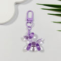 Translucent Balloon Dog Clasp Charms Seven Color Options view 5