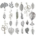 Metallic Leaf Metal Charms with 23 Listed Options for DIY Jewelry Making view 1