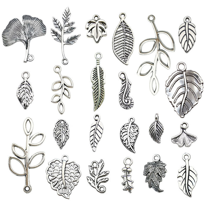 Metallic Leaf Metal Charms with 23 Listed Options for DIY Jewelry Making