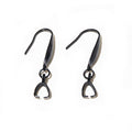 French Earring Hooks With Pinch Bails in Three Finishes view 7