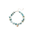Blue Irregular Shell Bead Necklace Pearl Or Shell Charm view 5