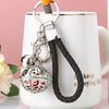 Black-Braided Silver-Bell
