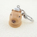 Capybara Food and Costume Figure Clip Keychains in Six Designs view 10