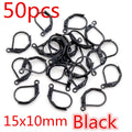 Leverback Earring Clasps in Assorted Metal Finishes view 7