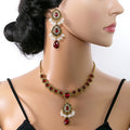 Fourteen Ornate Necklace and Jhumka Earring Jewelry Sets view 6