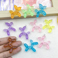 Clear Flower Glossy Beads with 8 Listed Options for DIY Jewelry Making view 2