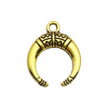 Matte Gold-Tone Sun and Moon Metal Charms with 29 Listed Options view 7