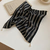 Black Scarf Tie