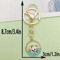 Panda Charm Keychains Featuring Blue Panda Across 45 Pictured Variations view 8