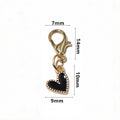 Enamel Soccer Ball Lobster Clasp Charms in Twelve Flag Designs view 2