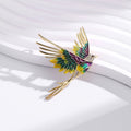 Bird Enamel Metal Brooch Pin for Jackets and Lapels view 5