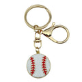 Soccer, Basketball and Football Charm Keychains Featuring Sports Ball Across 30 Variations view 5
