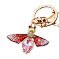 Gem Body Bee Keychains in Four Wing and Stone Colors plus Random Option view 5
