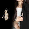 Penguin Enamel Metal Brooch Pin for Jackets and Lapels view 4