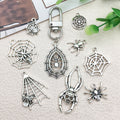 Antique Silver Bat Metal Charms with 14 Listed Options view 4