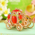 Jeweled Pumpkin Carriage Keychain Collection in Twenty-Five Designs view 4