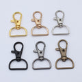 Swivel Lobster Clasps with Wide Strap Loops in Six Finishes view 4
