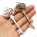 Ornate Skeleton Key Pendants In 2 Styles For Jewelry Making view 1