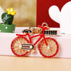 Red Jeweled-Bicycle