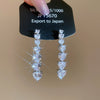 Silver Crystal Hearts