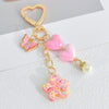 Rhinestone Butterfly Heart