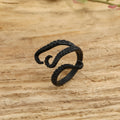 Adjustable Wing and Octopus Tentacle Open Rings in Three Designs view 8