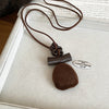 Brown Pendant