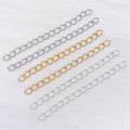 Five Centimeter Metal Extension Chains in Three Finishes view 4